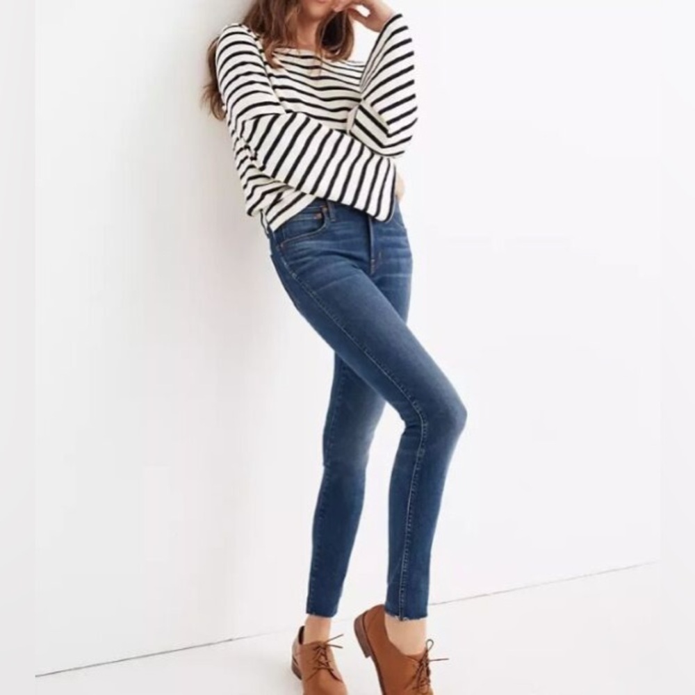 Madewell 9” inch High Rise Skinny